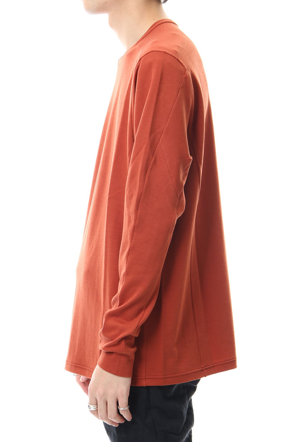 Long Sleeve cotton jersey - Orange