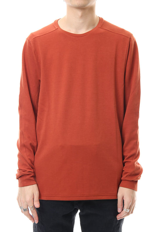 Long Sleeve cotton jersey - Orange