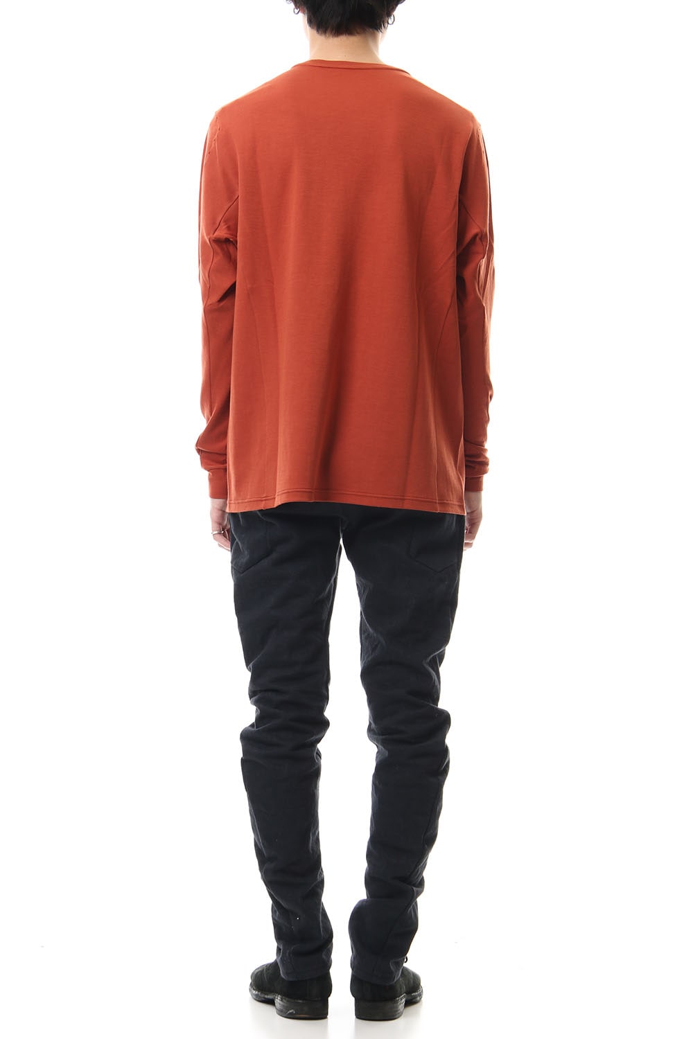 Long Sleeve cotton jersey - Orange