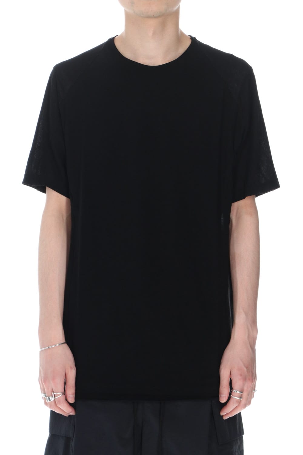 Short sleeve light jersey Black