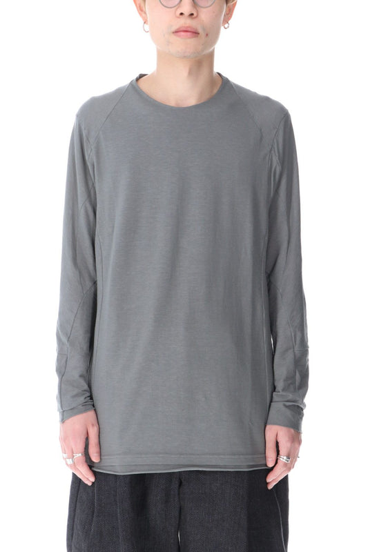 ロング スリーブ ライト ジャージー ダークミント