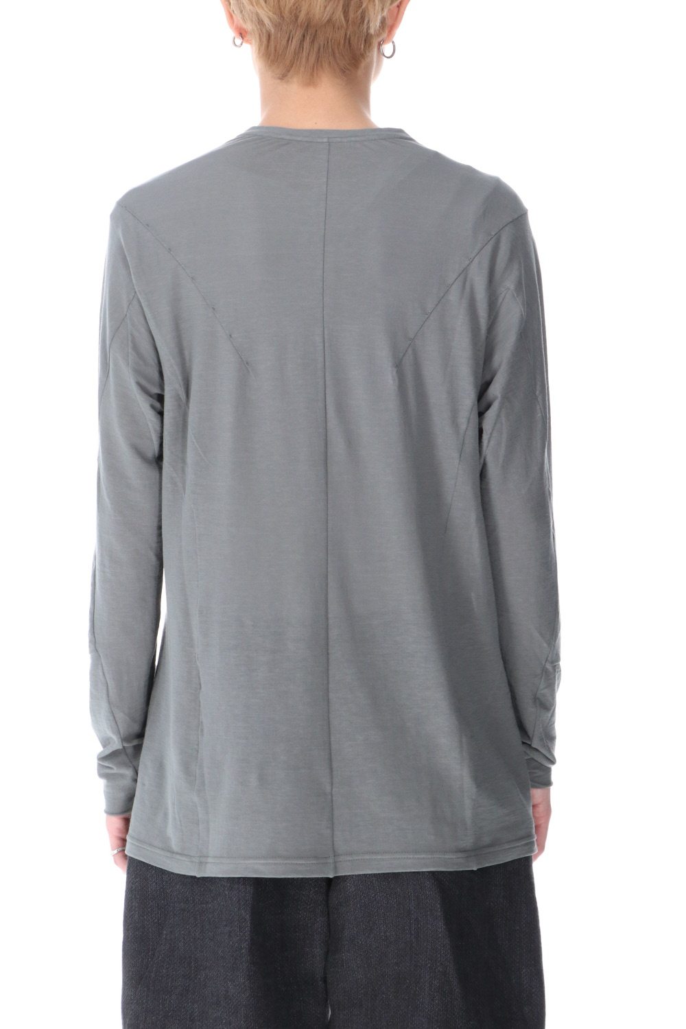 ロング スリーブ ライト ジャージー ダークミント