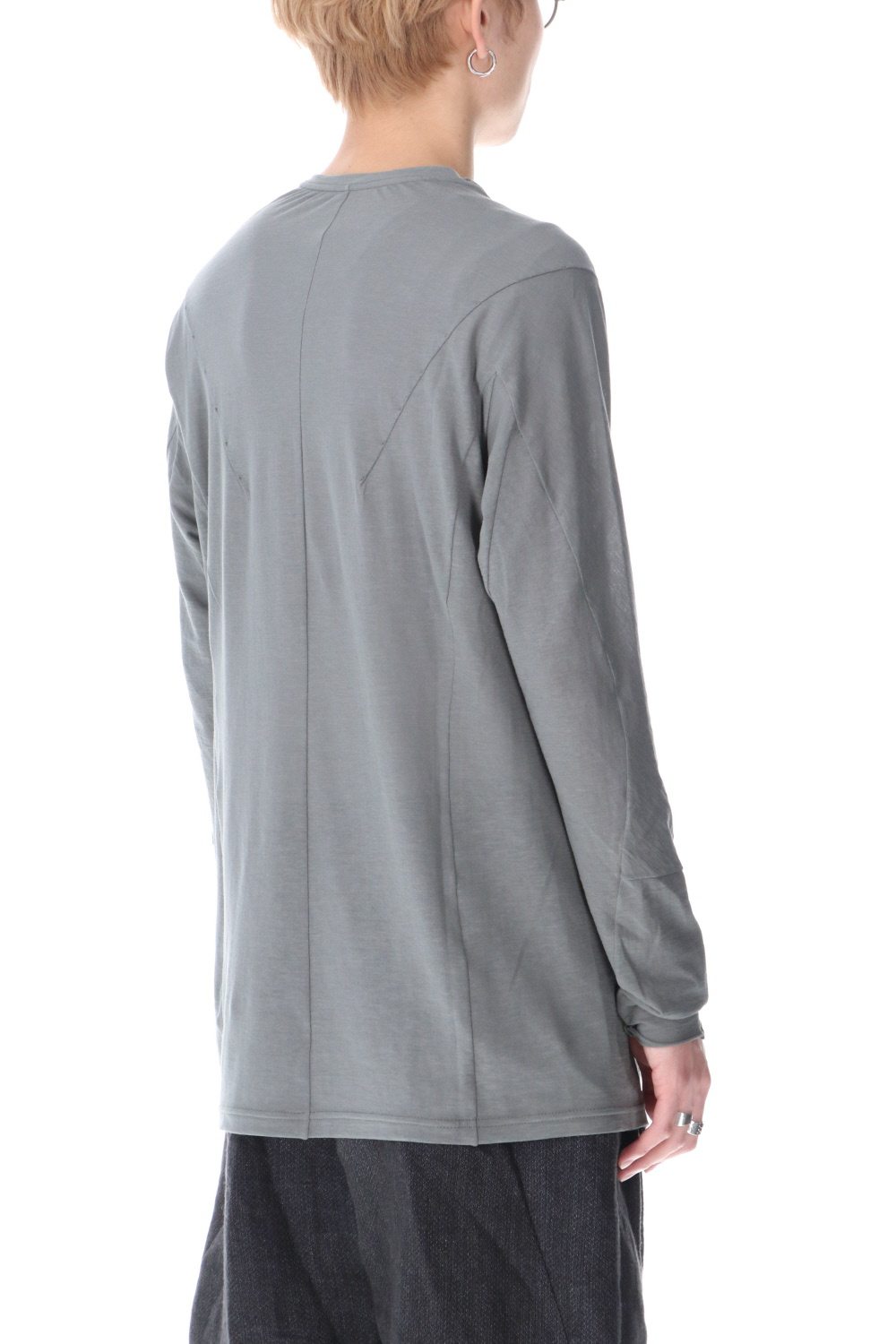 ロング スリーブ ライト ジャージー ダークミント