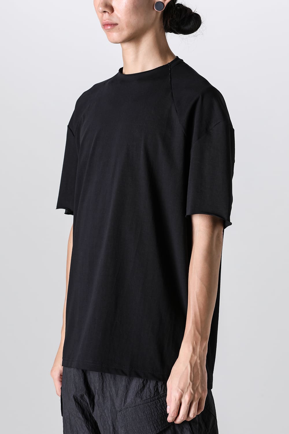 Short sleeve soft jersey Black