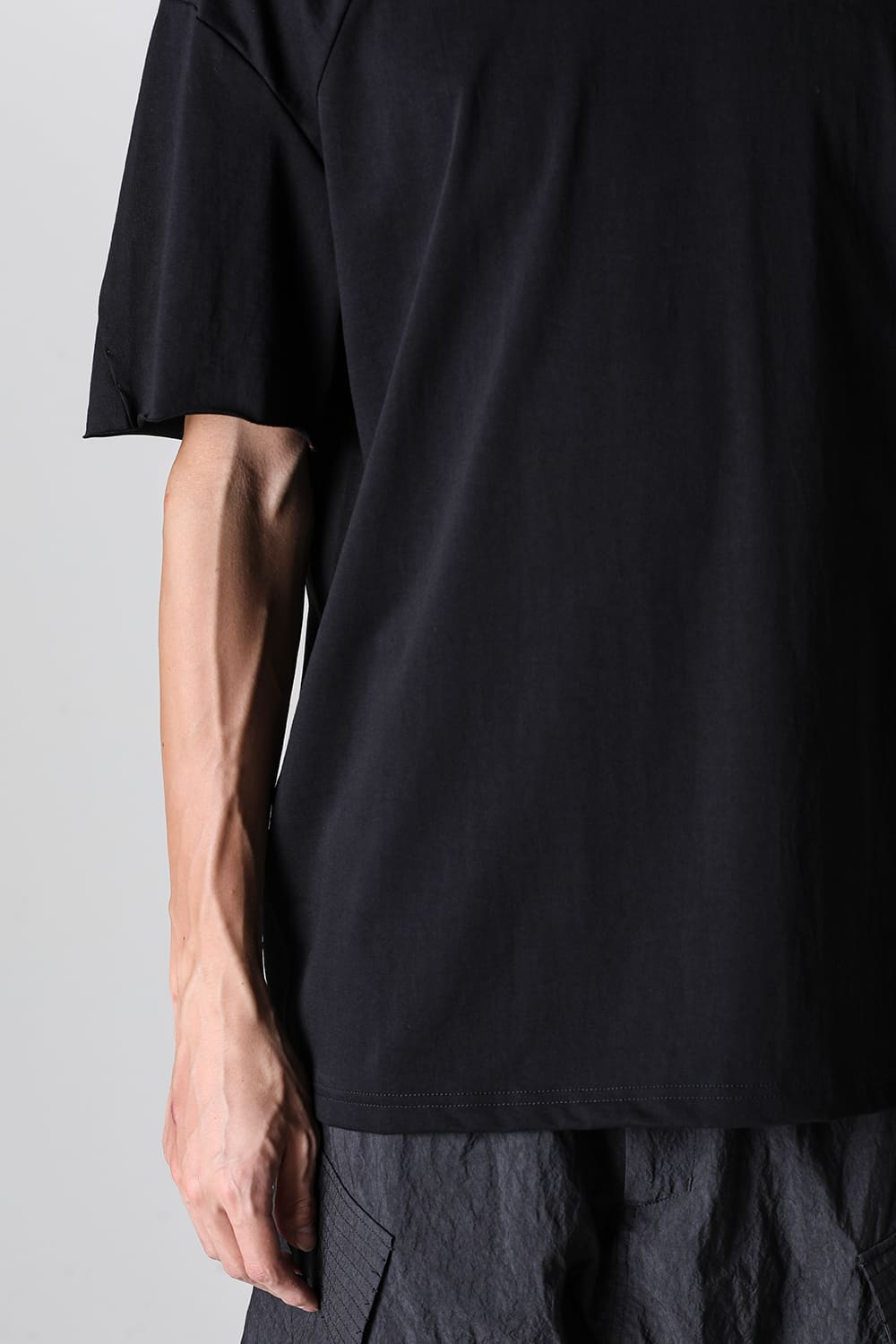 Short sleeve soft jersey Black