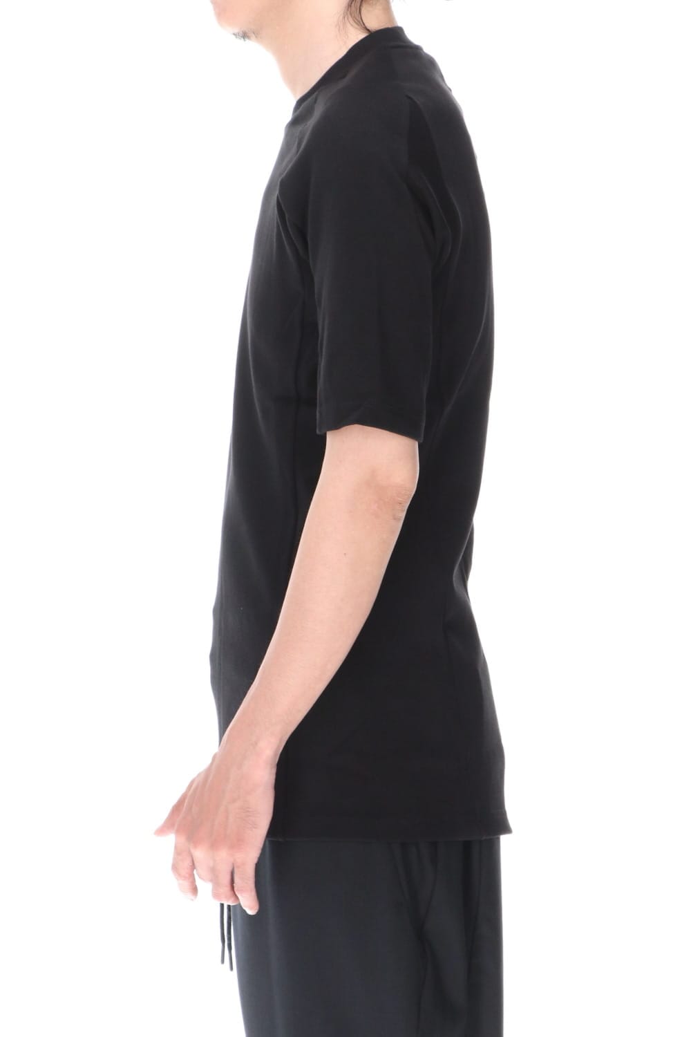 Short sleeve Medium soft jersey Black