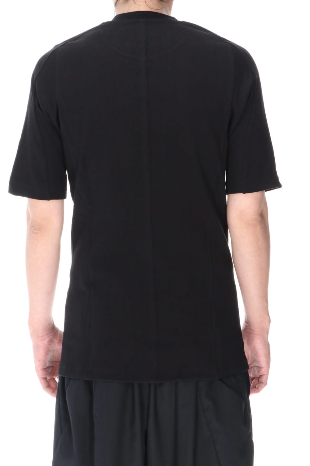 Short sleeve Medium soft jersey Black