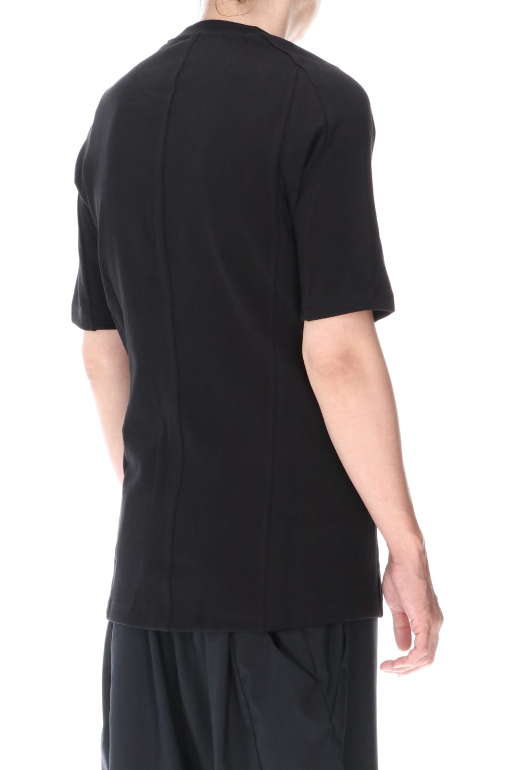 Short sleeve Medium soft jersey Black