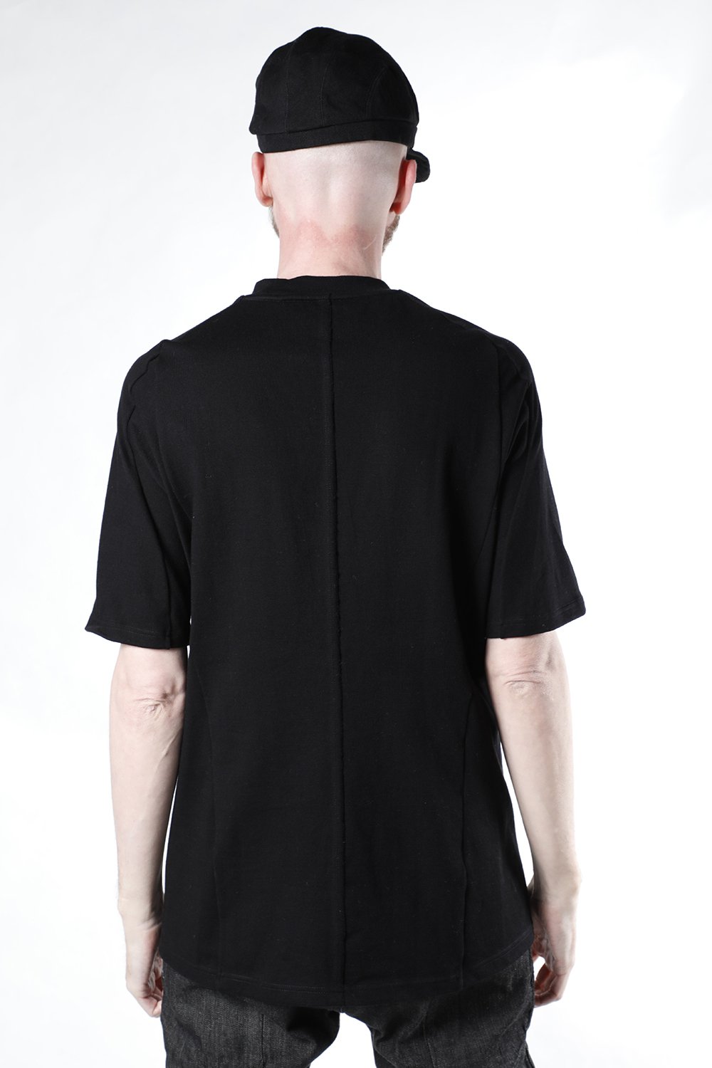 Short sleeve Medium soft jersey Black