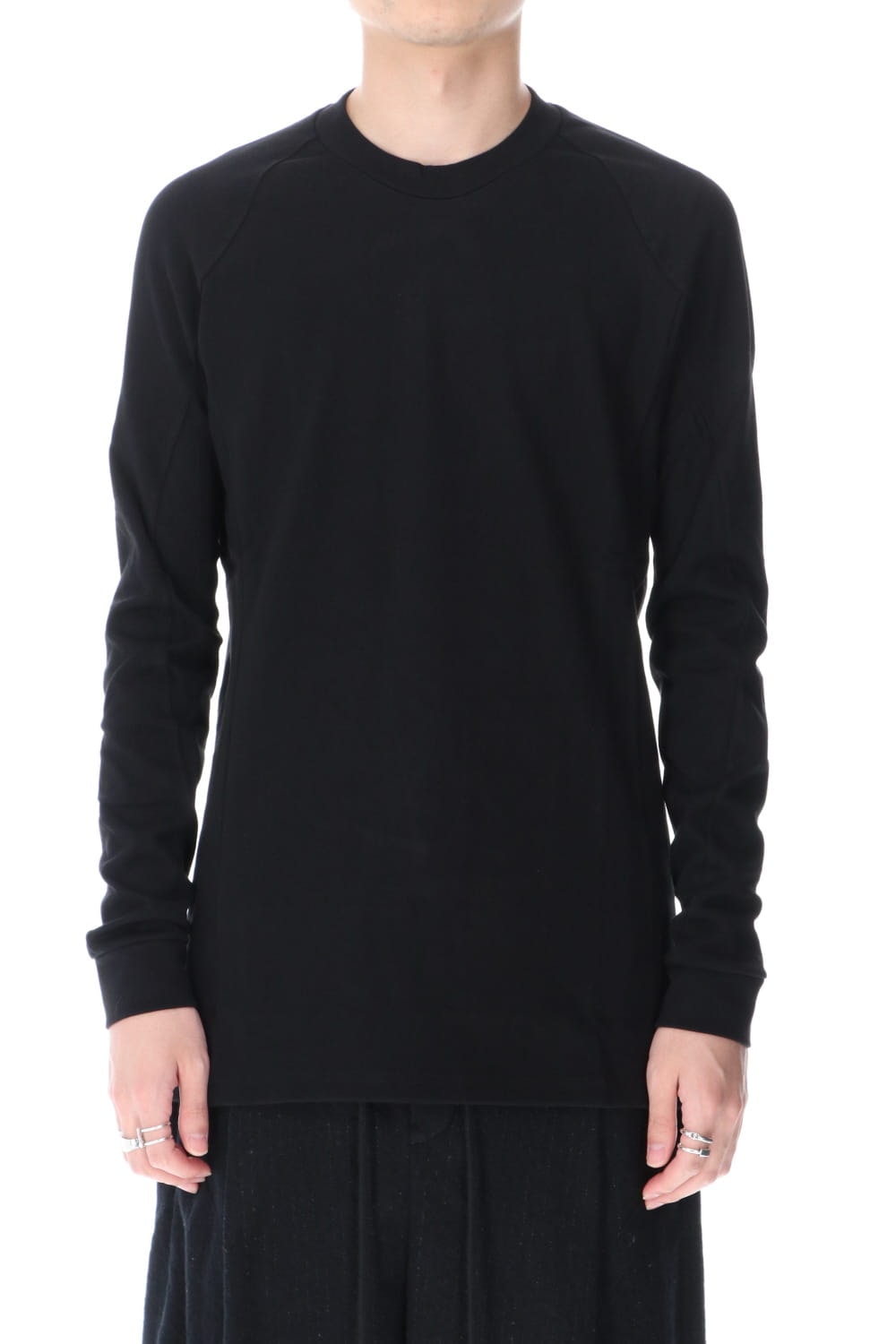 Long sleeve Medium soft jersey Black