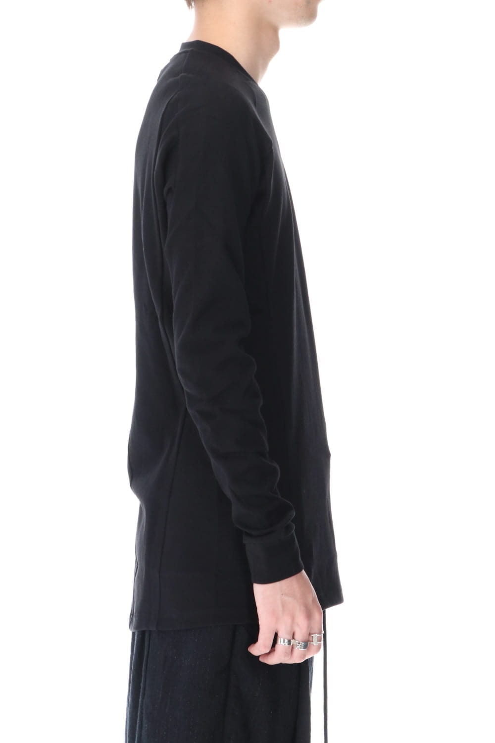 Long sleeve Medium soft jersey Black