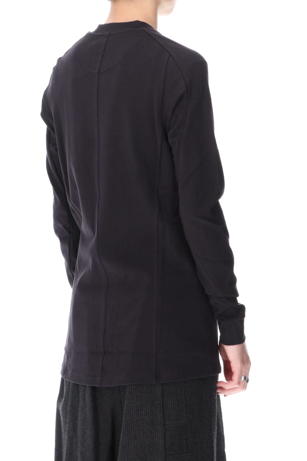 Long sleeve Medium soft jersey Charcoal