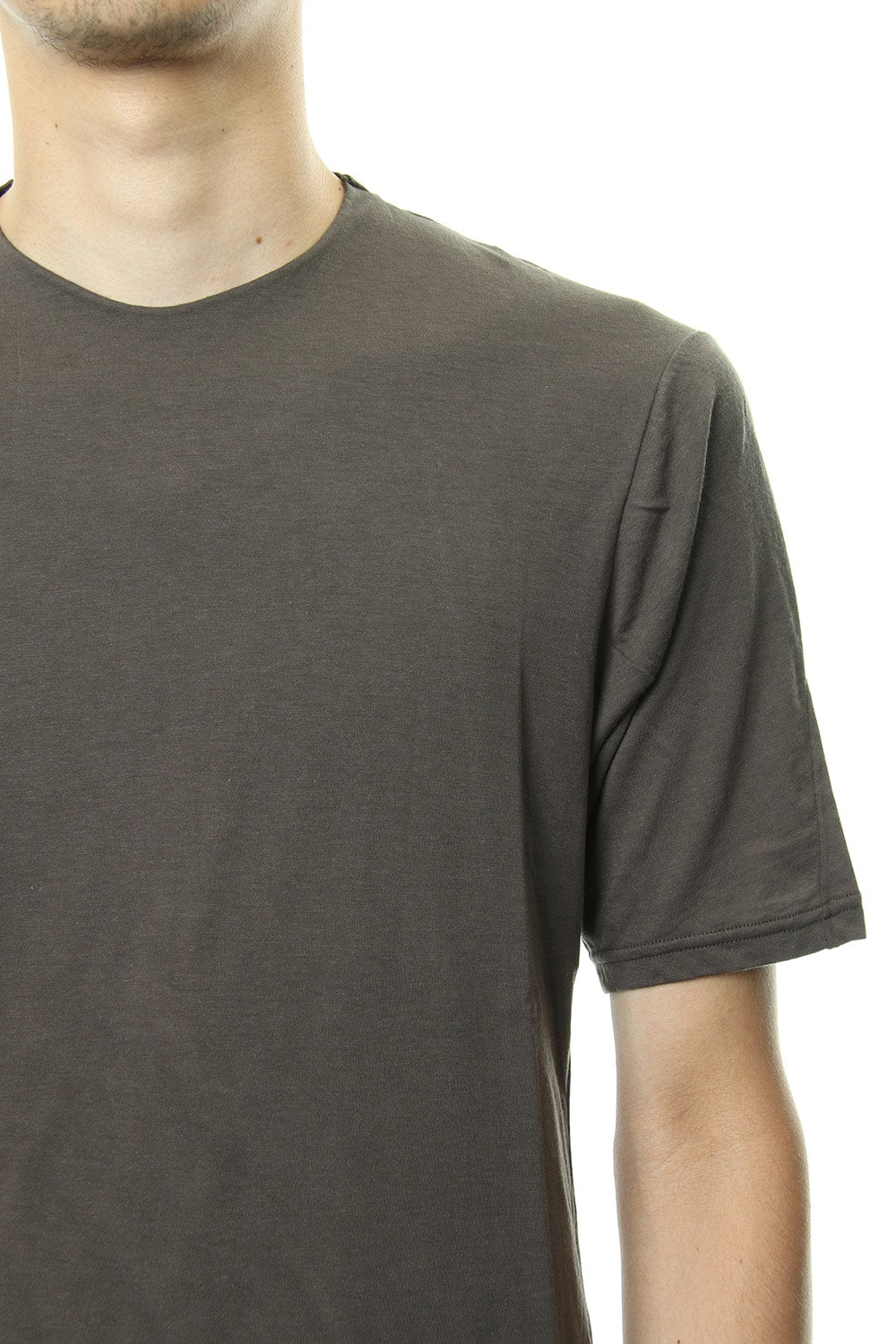 Short Sleeve Cotton / Cashmere Jersey