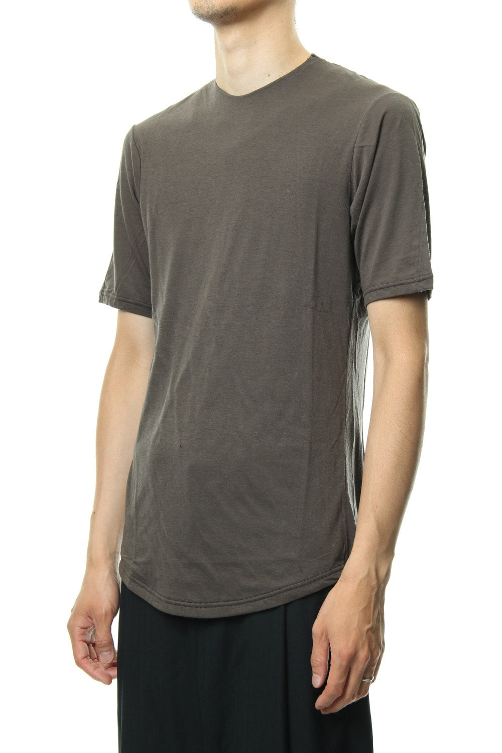 Short Sleeve Cotton / Cashmere Jersey