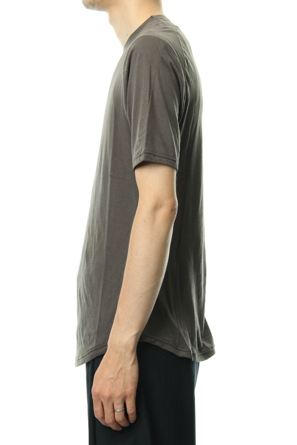 Short Sleeve Cotton / Cashmere Jersey