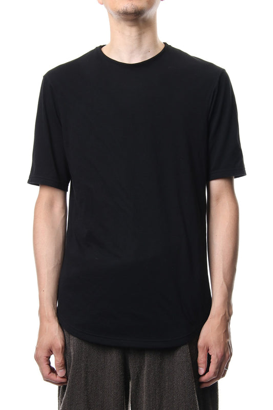 Short Sleeve Cotton / Cashmere Jersey