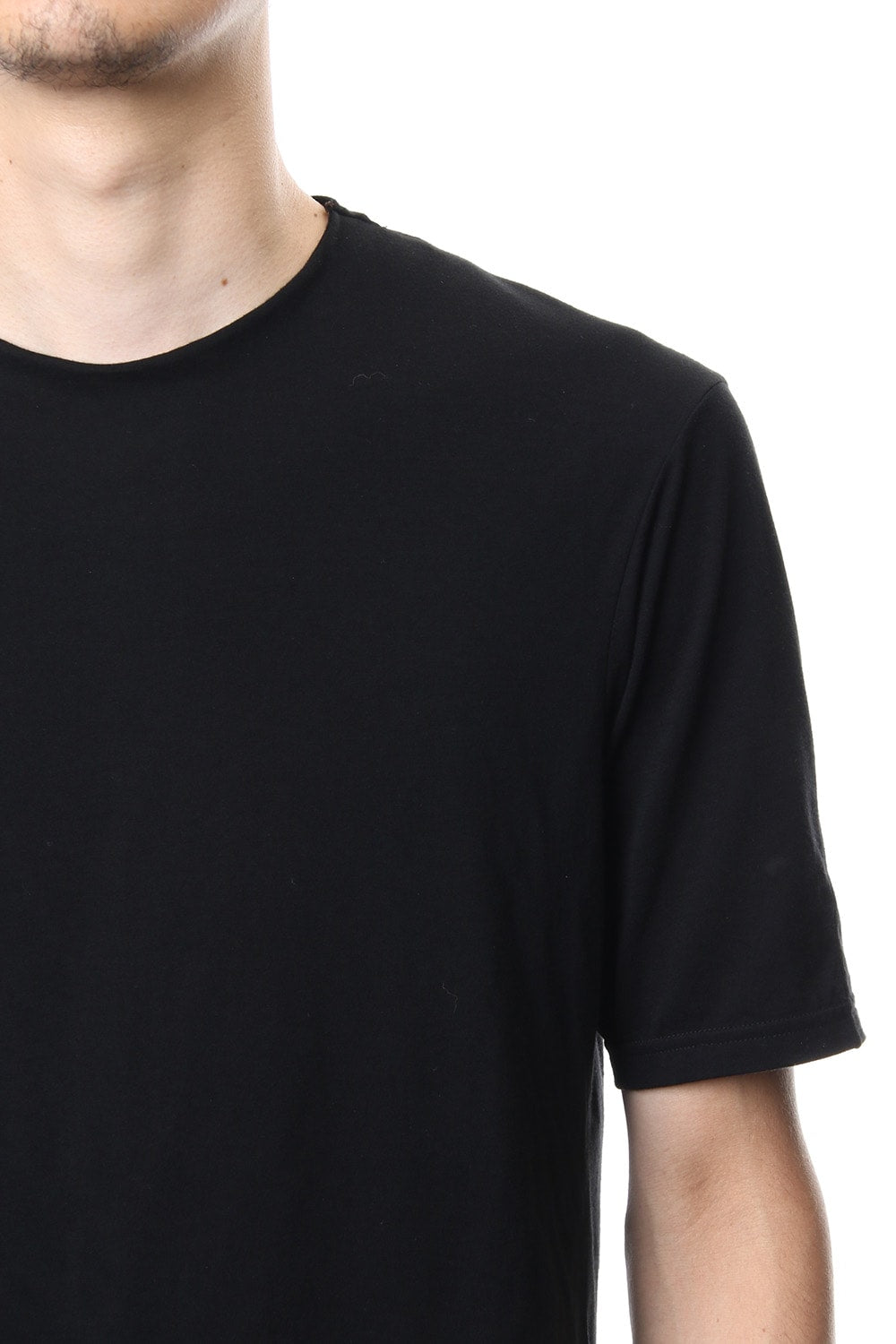 Short Sleeve Cotton / Cashmere Jersey