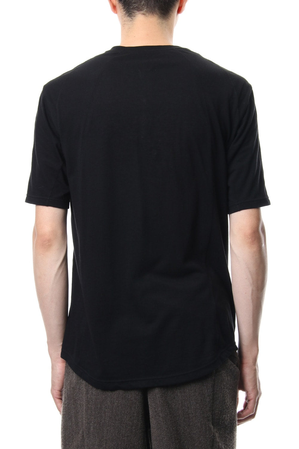 Short Sleeve Cotton / Cashmere Jersey