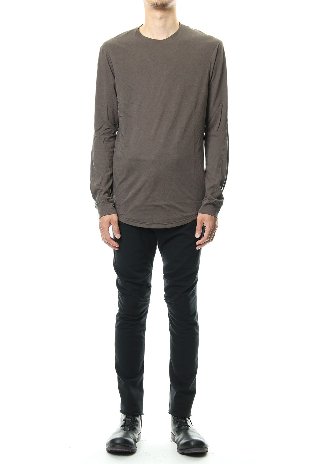  Long Sleeve Cotton Cashmere Jersey