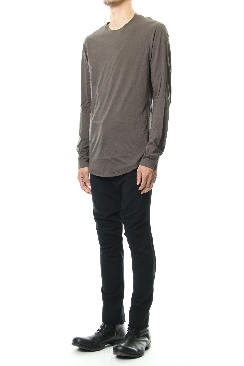  Long Sleeve Cotton Cashmere Jersey