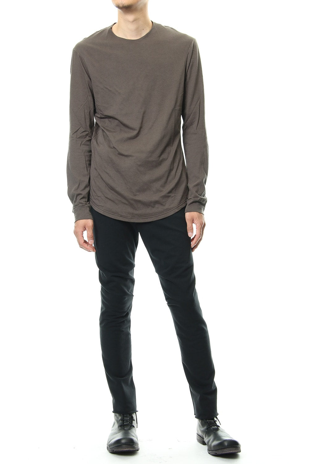  Long Sleeve Cotton Cashmere Jersey