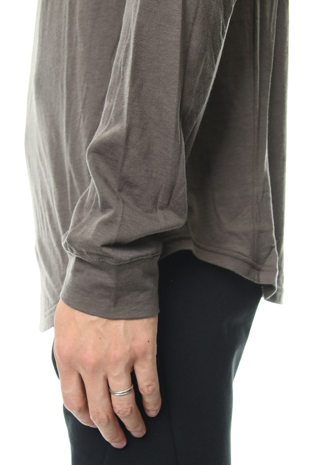  Long Sleeve Cotton Cashmere Jersey