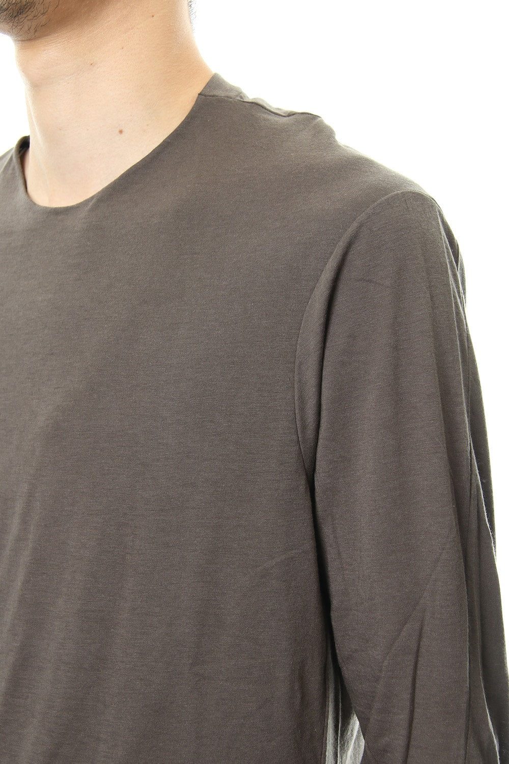  Long Sleeve Cotton Cashmere Jersey