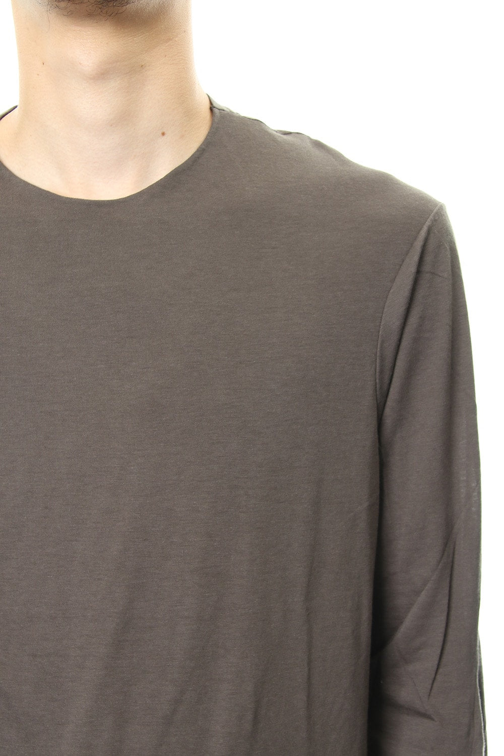  Long Sleeve Cotton Cashmere Jersey