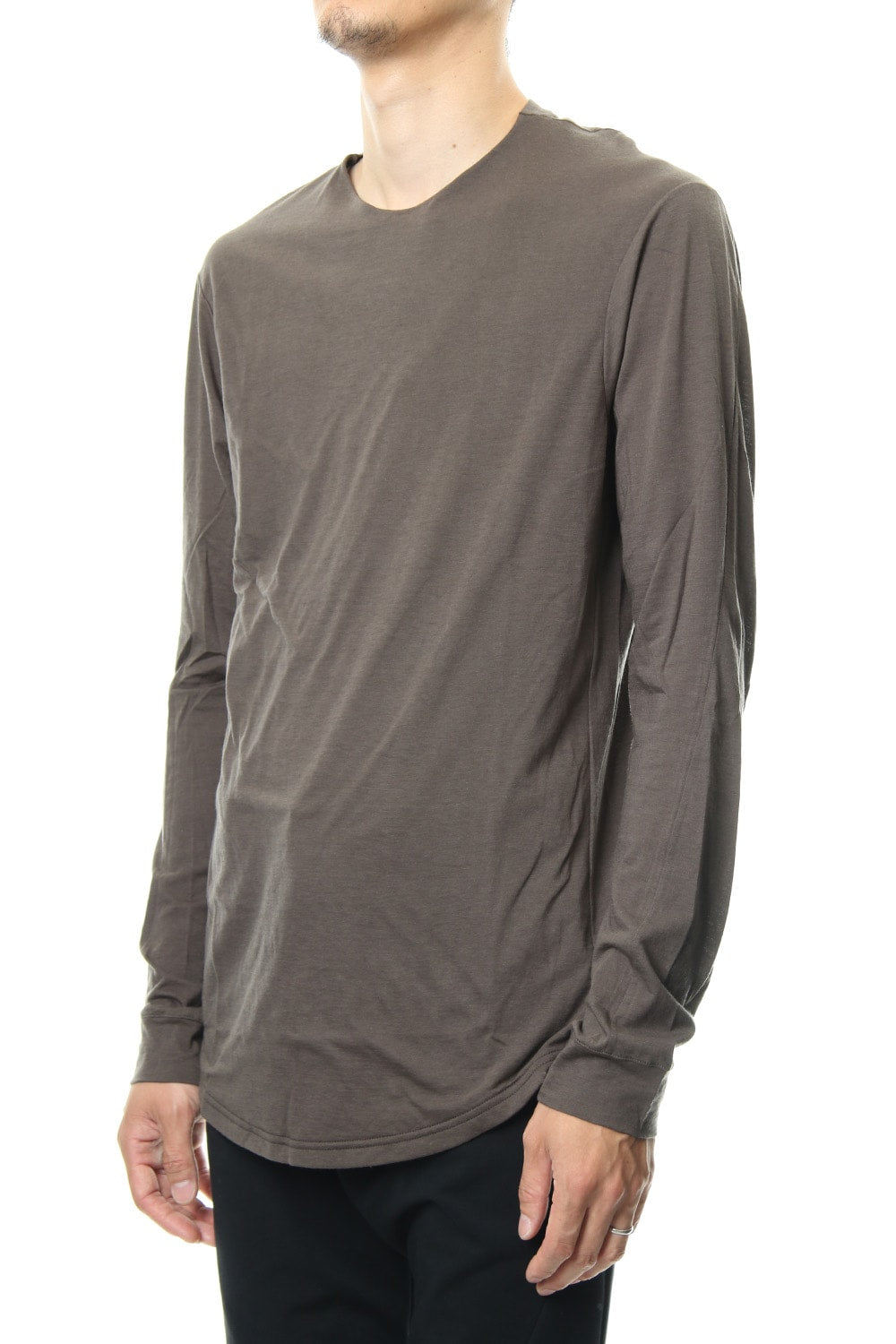  Long Sleeve Cotton Cashmere Jersey