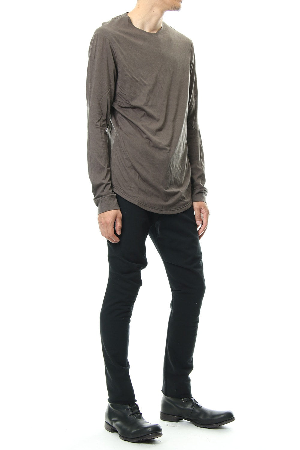  Long Sleeve Cotton Cashmere Jersey