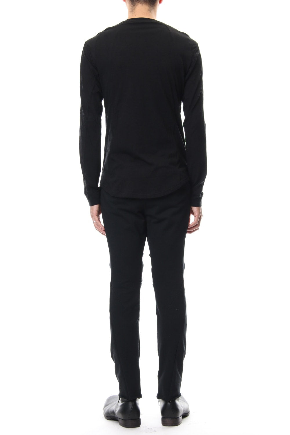 Long Sleeve Cotton Cashmere Jersey