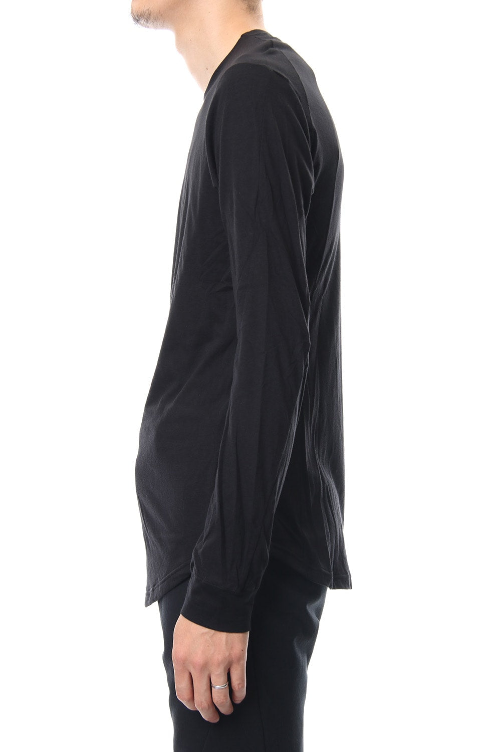 Long Sleeve Cotton Cashmere Jersey