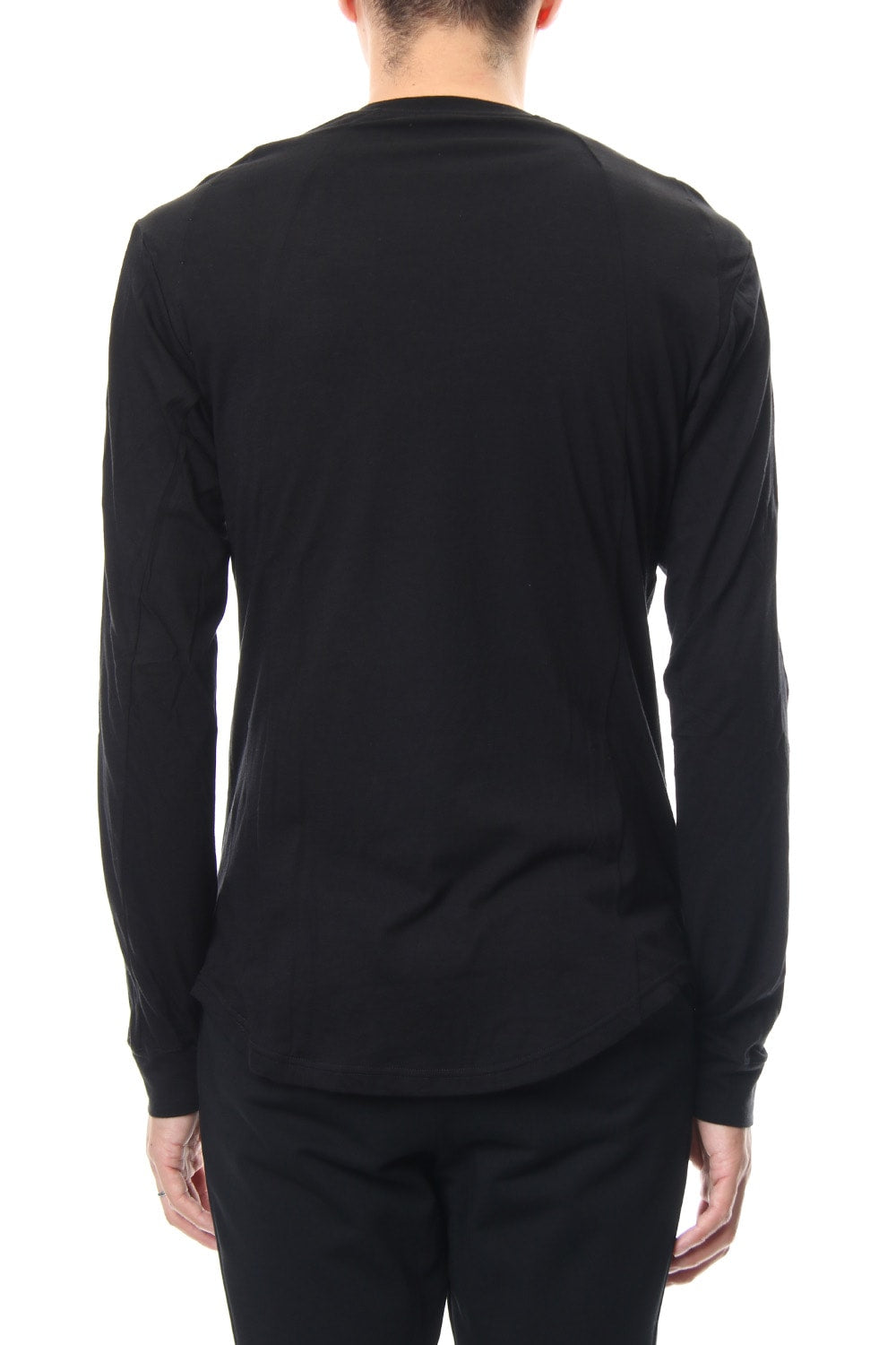 Long Sleeve Cotton Cashmere Jersey