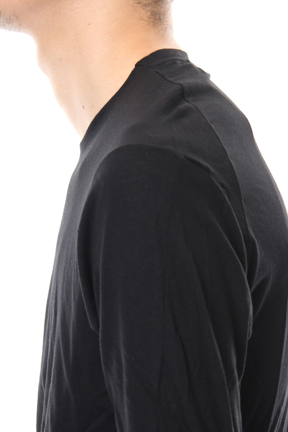 Long Sleeve Cotton Cashmere Jersey