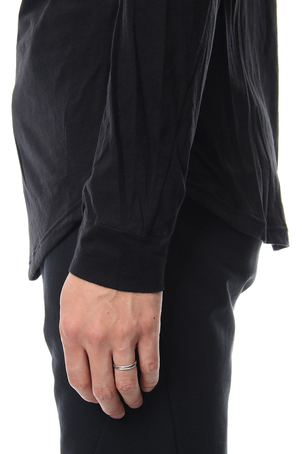 Long Sleeve Cotton Cashmere Jersey