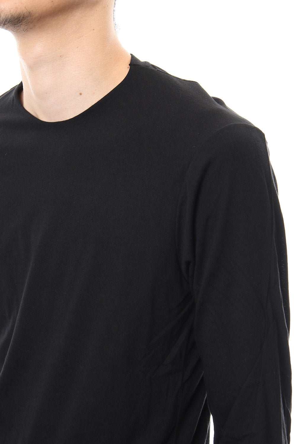 Long Sleeve Cotton Cashmere Jersey