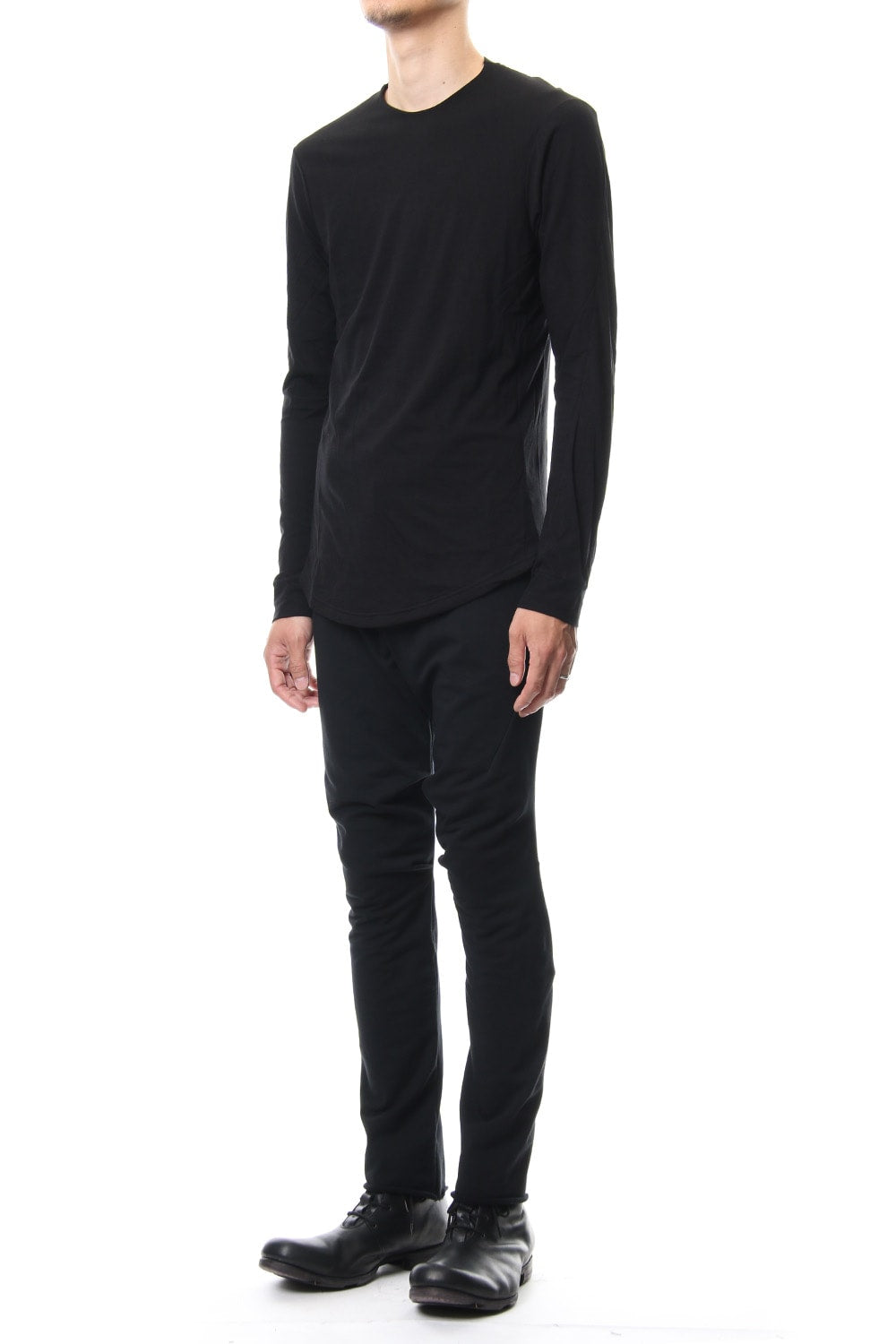 Long Sleeve Cotton Cashmere Jersey