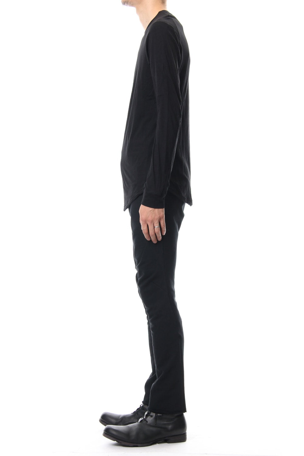 Long Sleeve Cotton Cashmere Jersey