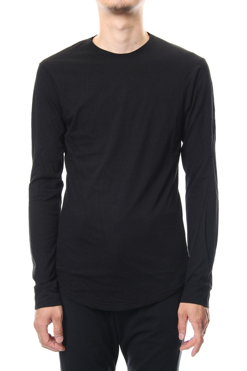 Long Sleeve Cotton Cashmere Jersey