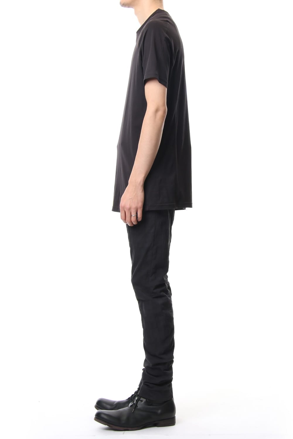 Short sleeve 2/80 Cotton jersey Regular fit - Charcoal