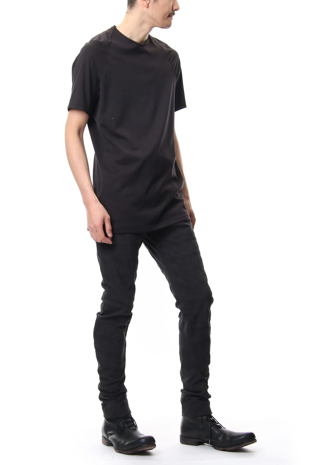 Short sleeve 2/80 Cotton jersey Regular fit - Charcoal