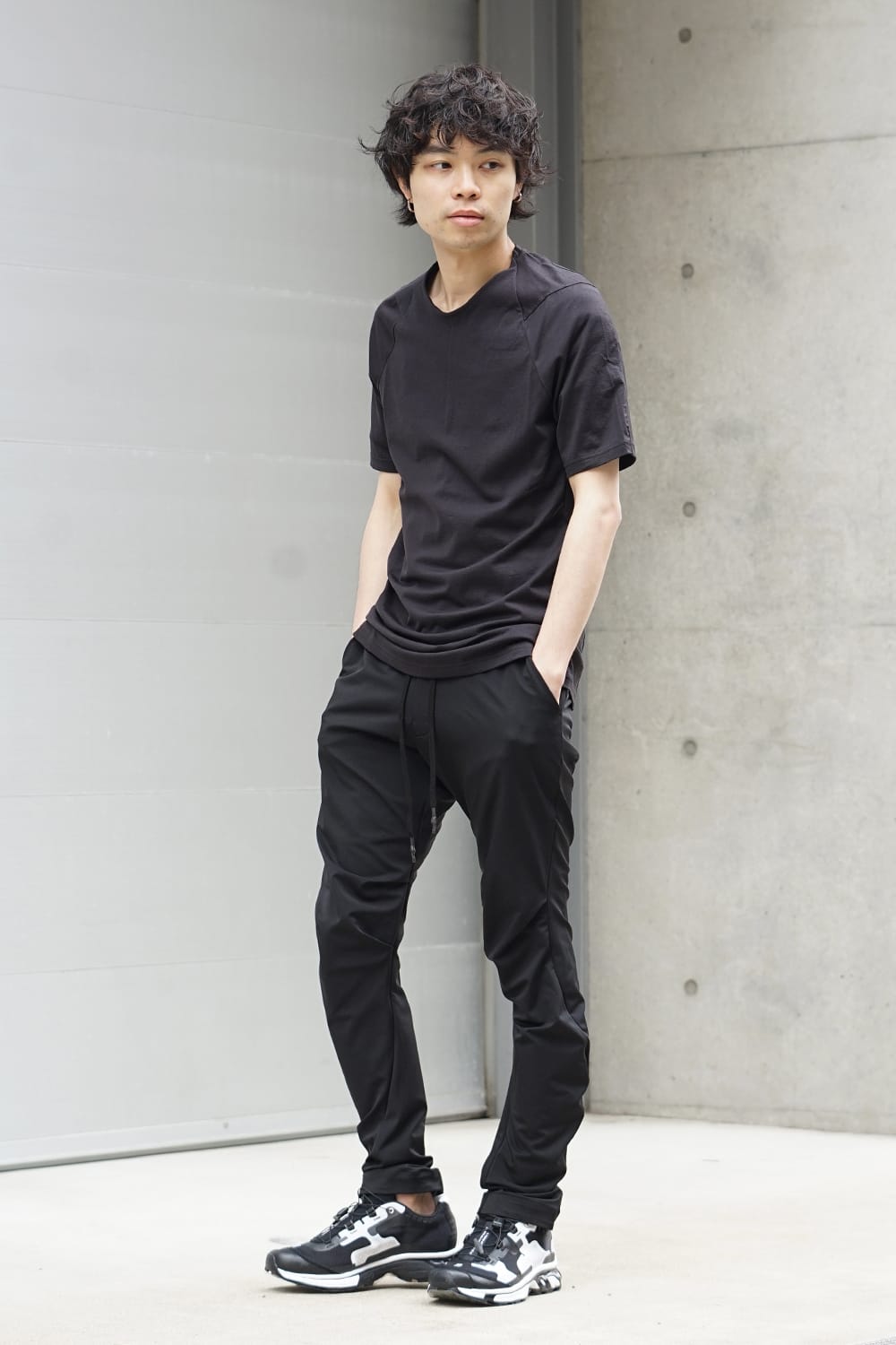 Jodhpurs Pants Silk Nylon Stretch - Black