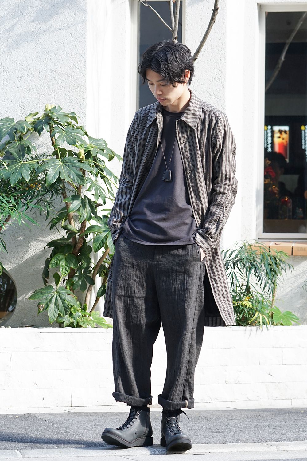 ドルマン スリーブ ワシ ジャージー プロダクト ダイド Purple Gray