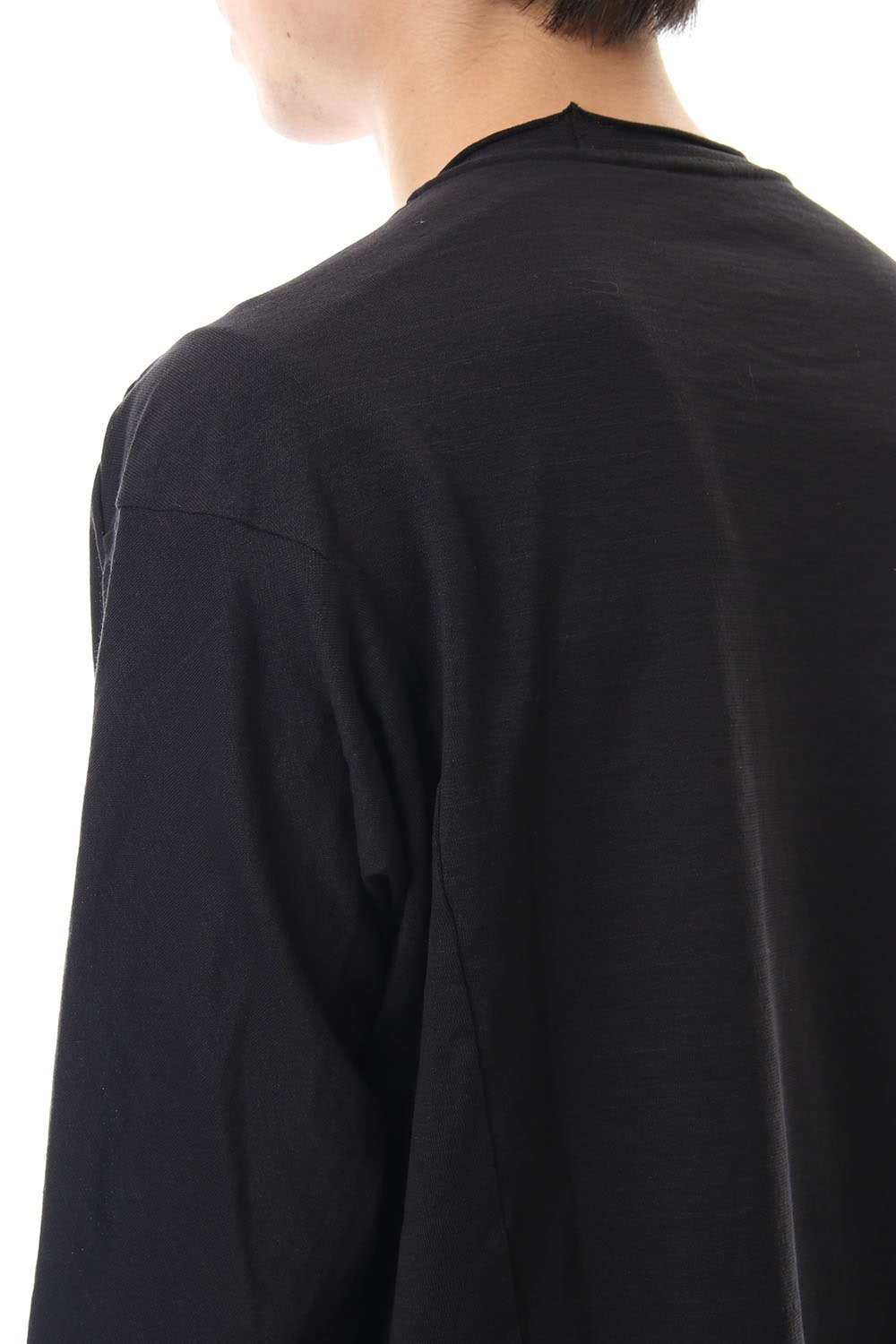 ドルマン スリーブ ワシ ジャージー プロダクト ダイド Black