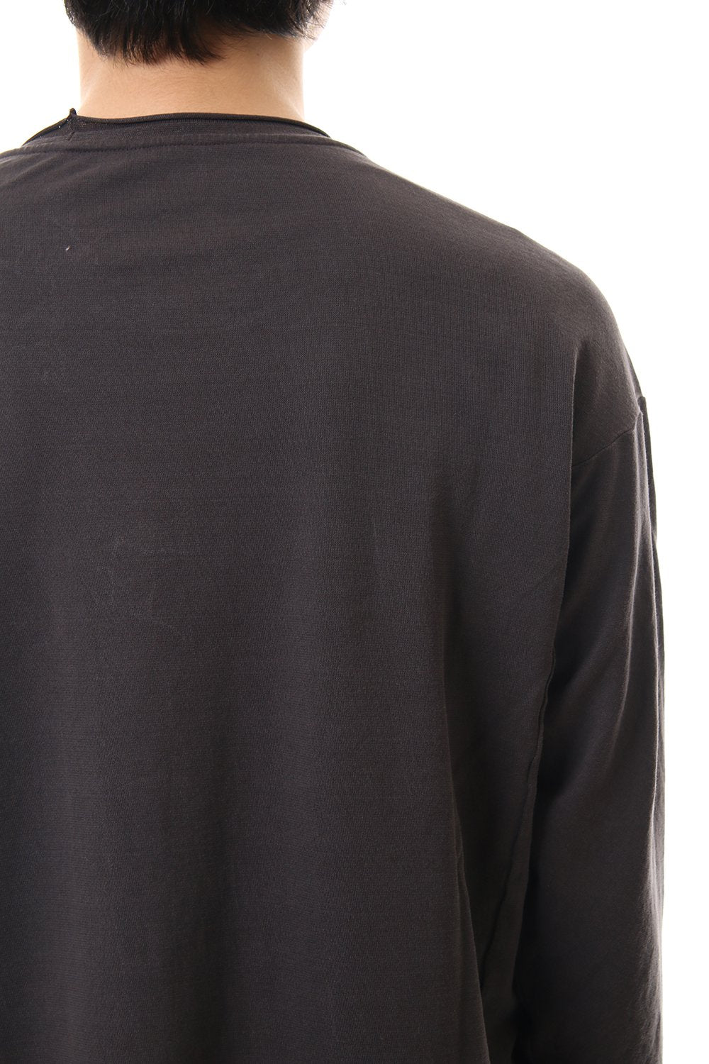 ドルマン スリーブ ワシ ジャージー プロダクト ダイド Purple Gray