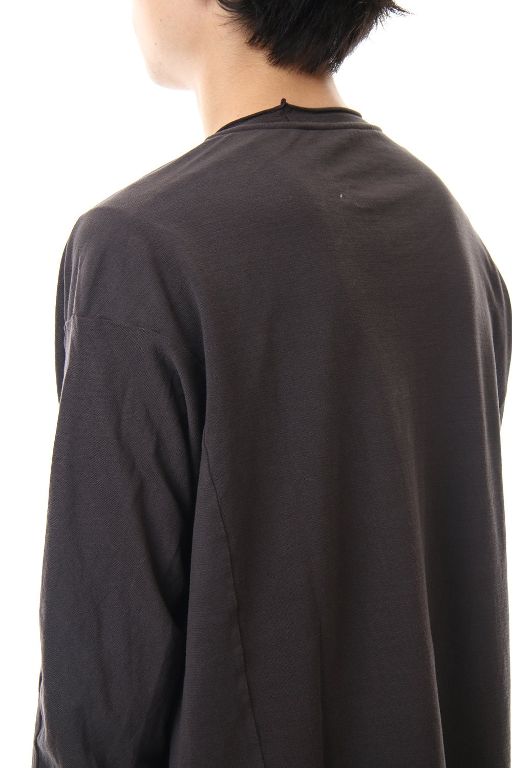 ドルマン スリーブ ワシ ジャージー プロダクト ダイド Purple Gray