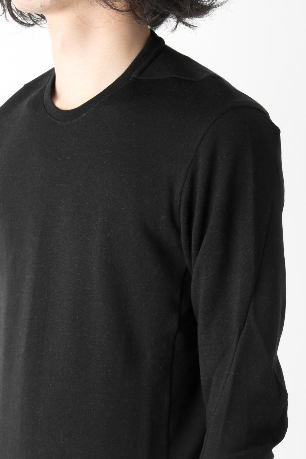 Long Sleeve Wool & Rayon