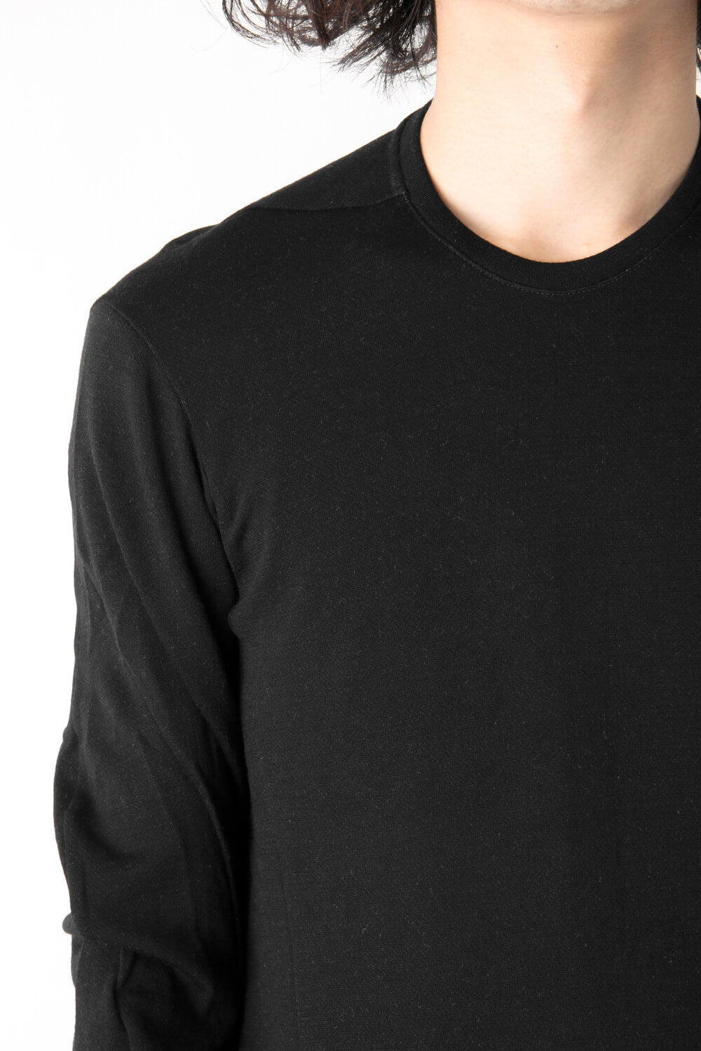 Long Sleeve Wool & Rayon