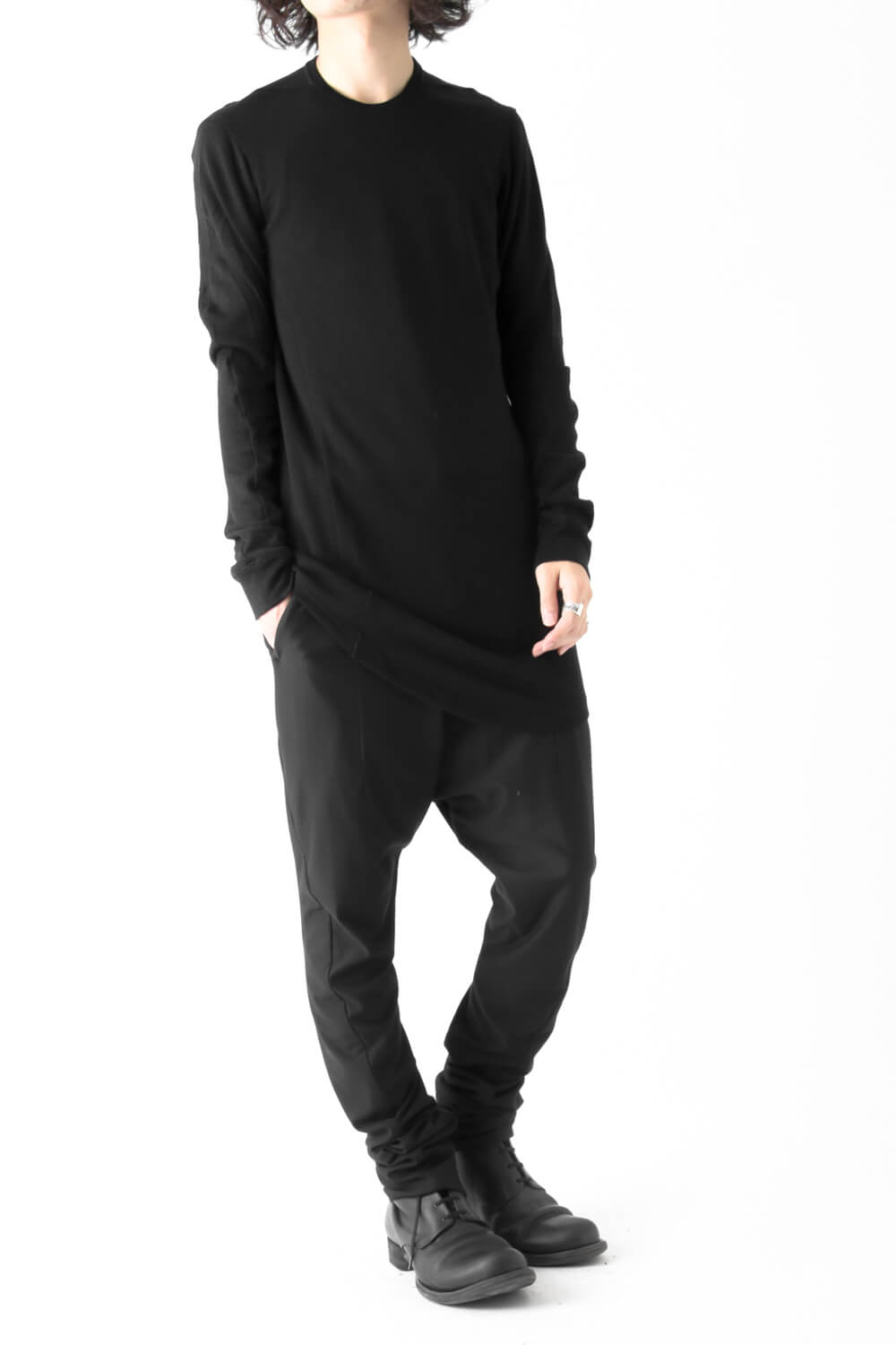 Long Sleeve Wool & Rayon