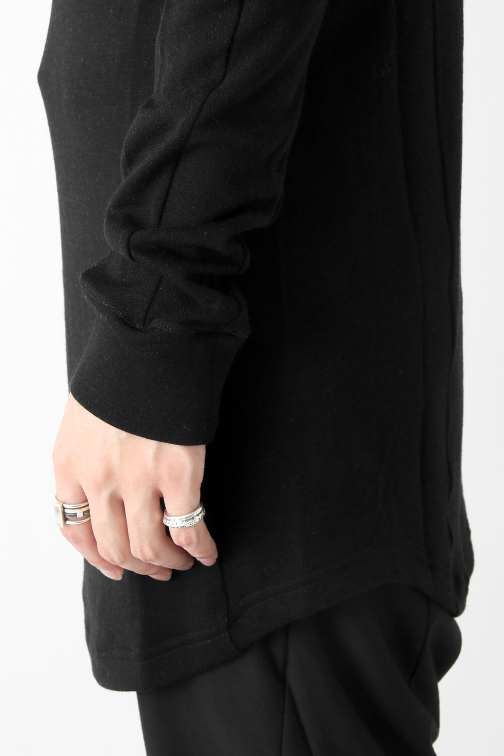 Long Sleeve Wool & Rayon